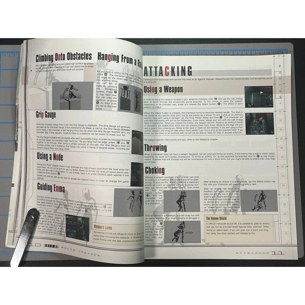 BradyGames Metal Gear Solid 2 Sons Liberty Konami Strategy Guide PS2 Playstation